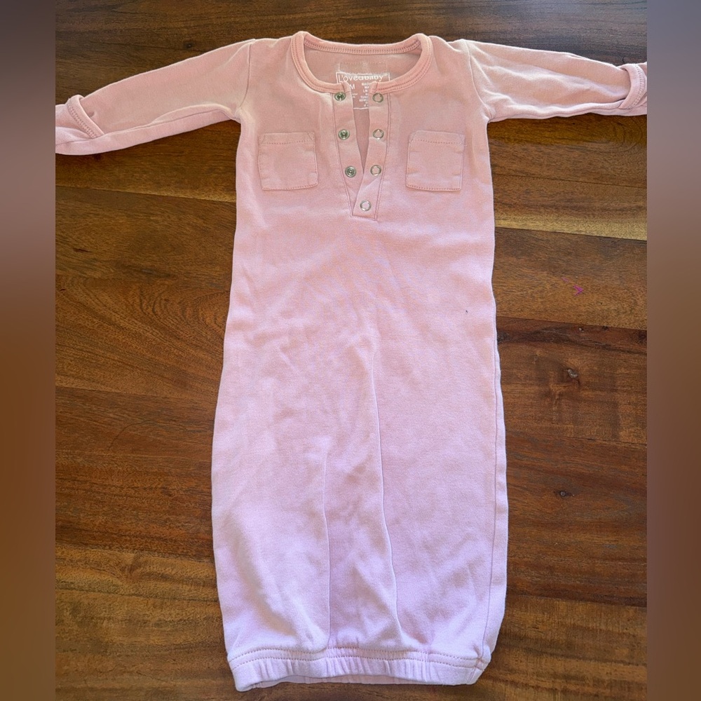 L'ovedbaby Light Pink‎ Kids Nightgown